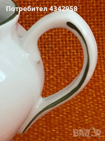 Vintage. Порцеланова кана за мляко. Германия , снимка 4 - Антикварни и старинни предмети - 50724042
