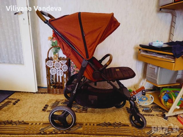 Бебешка количка KinderKraft Grande 2020, бордо
, снимка 8 - Детски колички - 45493922