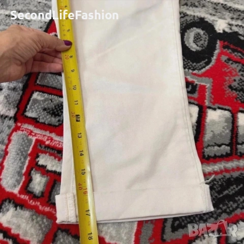 G-Star Raw 3301 Cotton Capri Cropped Jeans с прави тесни панталони размер W29, снимка 6 - Дънки - 53726385