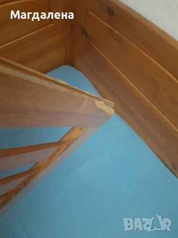 Бебешко легло 120×60 с матрак и 2 чекмеджета, снимка 6 - Бебешки легла и матраци - 53753705
