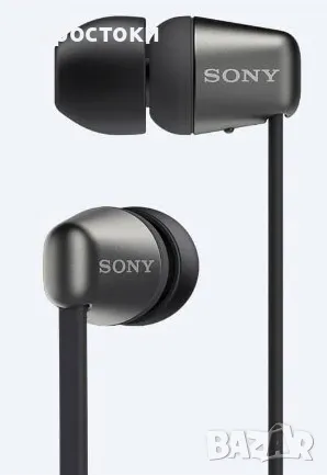 Безжични слушалки Sony WI-C310, слушалки с микрофон за телефонни разговори, цвят: черно, снимка 4 - Слушалки и портативни колонки - 48489321