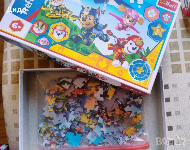 Пес Патрул , Калинката и Котарака, Дисни (пъзели, карти, книжки рисуване), снимка 5 - Игри и пъзели - 41414176