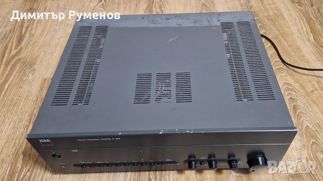 Усилвател NAD C370, снимка 6 - Ресийвъри, усилватели, смесителни пултове - 53394453