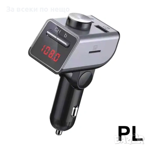 Bluetooth FM Transmitter Q18 – Безжично аудио, Hands-Free разговори и USB зареждане за авт Код P2001, снимка 2 - Аксесоари и консумативи - 53936102