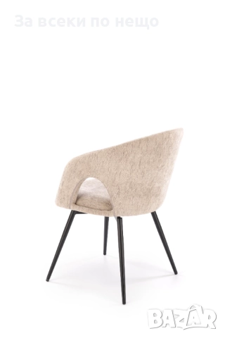 Трапезен стол К-550 бежово/черно Код P1339, снимка 16 - Столове - 51952416