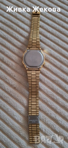 часовник Casio златист , снимка 3 - Дамски - 53723071
