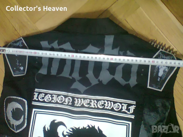 Блек метъл елек battle vest Darkthrone Mayhem Mortiis Mgla Summoning , снимка 13 - Якета - 48428111