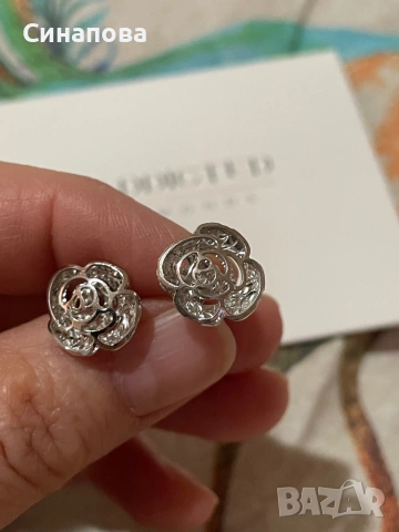 Дамски златни обеци, снимка 7 - Обеци - 54193678