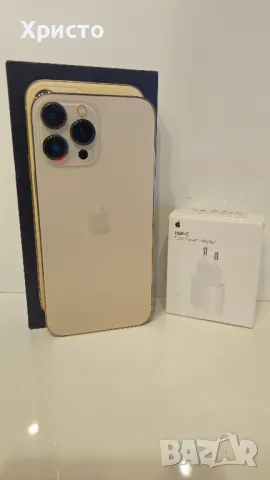 Iphone 13 pro max Gold 256gb, снимка 1 - Apple iPhone - 49039750