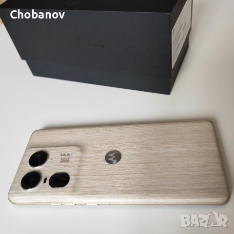 Moto edge 50 ultra Nordic Wood 1TB , 16RAM пълен комплект + подаръци, снимка 5 - Motorola - 52678255