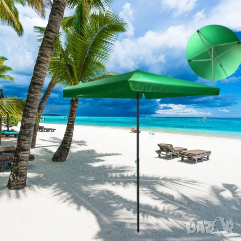 Квадратен градински чадър (Подходяща стойка - Стойка за чадъри (Подходяща за ,,Квадратен градински ч, снимка 12 - Други стоки за дома - 52059607