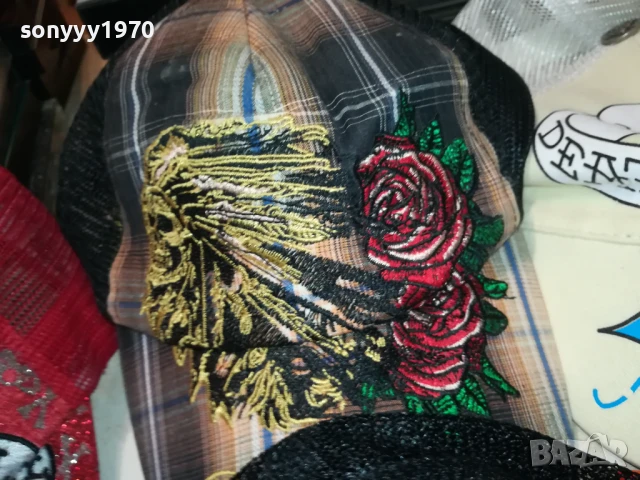 ED HARDY-ШАПКА ПО ИЗБОР 45ЛВ ЗА 1БРОЙ 1508251120, снимка 13 - Шапки - 51373618