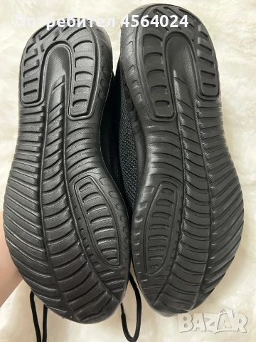 Дамски черни маратонки, снимка 3 - Маратонки - 51372317