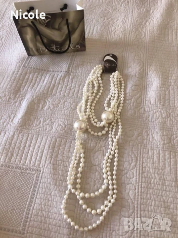 Перлено колие в оригинална опаковка, ново, снимка 2 - Колиета, медальони, синджири - 50861872