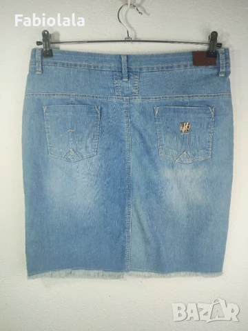 Xandres jeans skirt L