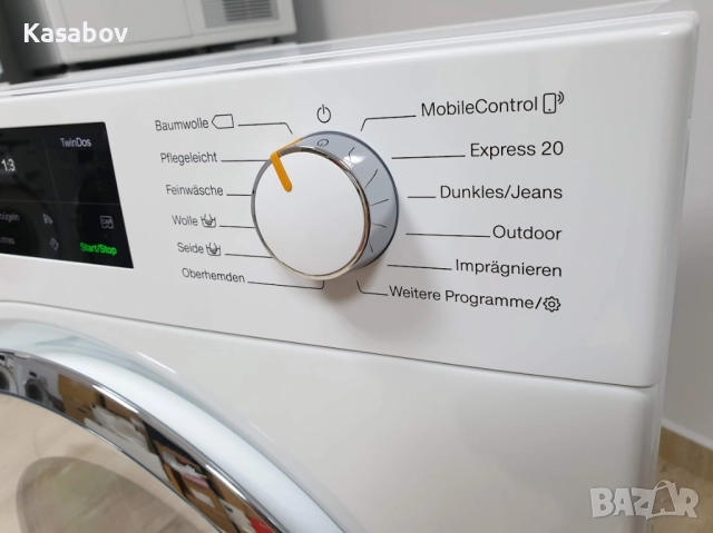 Miele 9кг 1600rpm Wi-Fi TwinDos Пералня Миеле 12м Гаранция, снимка 3 - Перални - 52070822