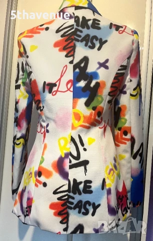 Елегантно шарено сако размер S дълъг ръкав, снимка 3 - Сака - 51421599