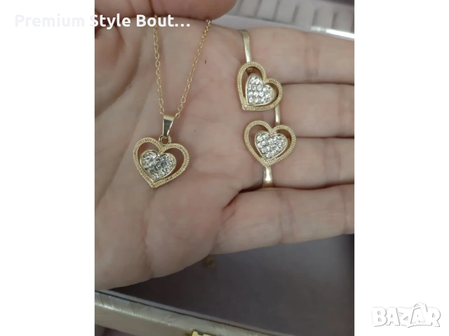 колие и обеци от медицинска стомана 