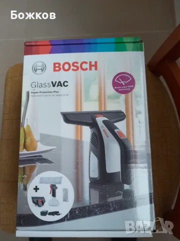 Акумулаторна стъклочистачка Bosch GlassVAC, снимка 2 - Други - 50311936
