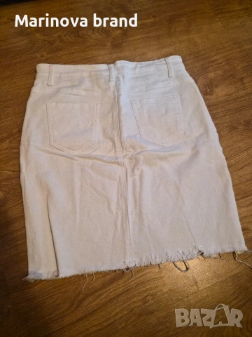 Дамска дънкова пола , снимка 2 - Поли - 54090641