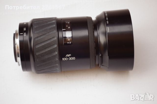 Minolta AF 100-300 /4.5-5.6  Sony A mount, снимка 3 - Обективи и филтри - 45174644