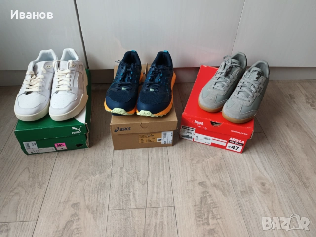 Продавам Puma, ASICS и Lonsdale нови маратонки от Англия, снимка 5 - Маратонки - 52712114