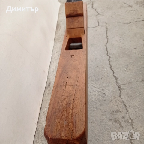 Голямо автентично дървено ренде 