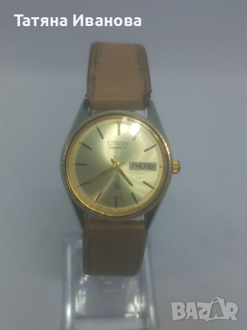 Citizen quartz , снимка 3 - Антикварни и старинни предмети - 52606375