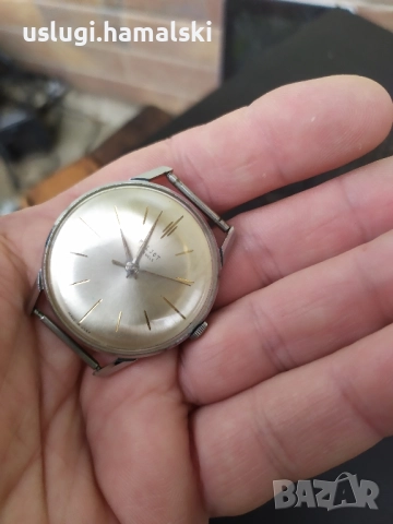 Стар руски часовник Полет, снимка 6 - Антикварни и старинни предмети - 52582094