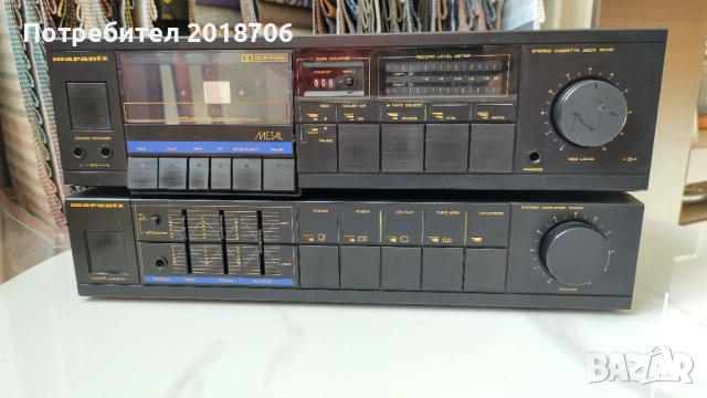 Усилвател и дек Marantz