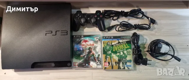 Playstation 3 slim, снимка 1 - PlayStation конзоли - 48288402