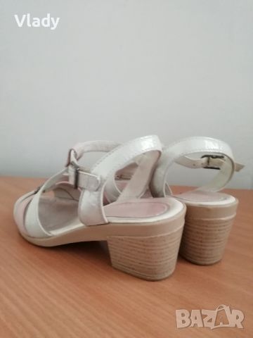 Летни кожени сандали, български, номер 34, снимка 2 - Сандали - 46297114