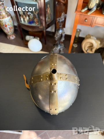 Средновековен шлем / каска / броня. №7910, снимка 4 - Антикварни и старинни предмети - 53678312