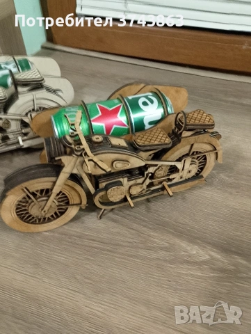 дървен мотор превозваш кенче , снимка 7 - Декорация за дома - 54162584