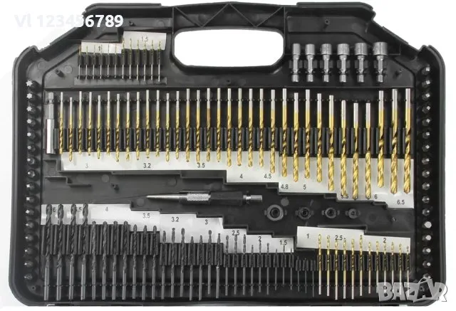 Комплект битове и свредла MAR-POL 246 части, снимка 3 - Други инструменти - 48157682