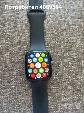 Apple watch series 7, снимка 6 - Смарт гривни - 45615027