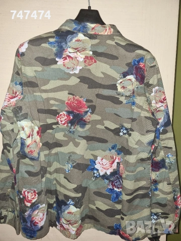 Камуфлажна риза, тип дънкова ХЛ, снимка 5 - Ризи - 54051843