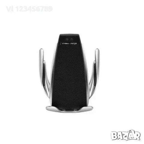 Автомобилна телефонна стойка с безжично зарядно устройство FENiX® S5, снимка 4 - Зарядни за кола - 51461062