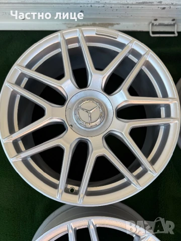 19" AMG джанти за Mercedes 5x112 Спорт пакет, снимка 4 - Гуми и джанти - 51242510