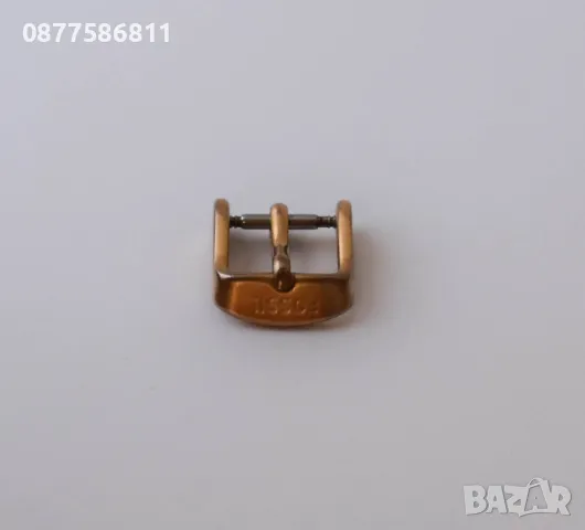 ОРИГИНАЛНА КАТАРАМА ЗА ЧАСОВНИК FOSSIL ТОКА БЪКЕЛ ЦВЯТ БАКЪР ЧАСОВНИЦИ СТЪКЛО БАТЕРИЯ ПАТЕНТИ