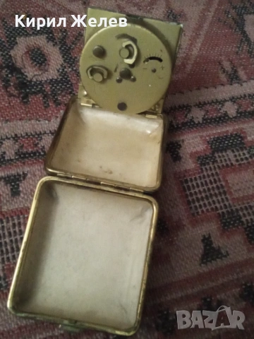 Пътнически будилник 53723, снимка 3 - Антикварни и старинни предмети - 53446482