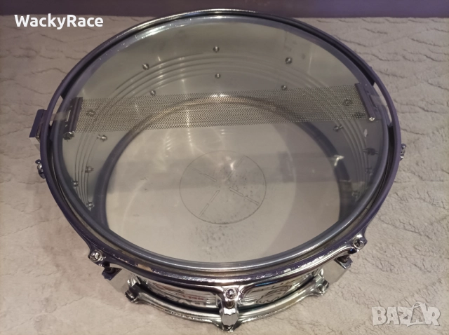 Метално барабанче 14x6.5 + калъф, снимка 8 - Ударни инструменти - 52930308