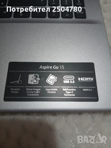 Лаптоп ACER, снимка 2 - Лаптопи за дома - 53990970