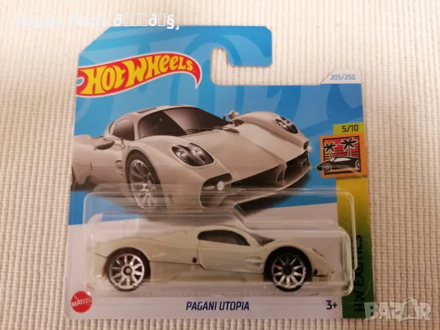 💕🧸 Hot Wheels Pagani Utopia HW Exotics, снимка 1 - Колекции - 47272555