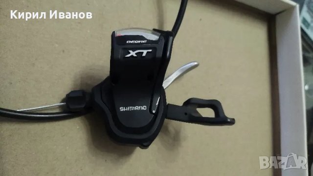 Лява команда Shimano XT за 2х/3х , снимка 2 - Части за велосипеди - 47827167