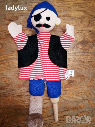 Кукла за Ръка за Куклен Театър, Пират, 30 см. Код 2210, снимка 7 - Кукли - 45424606