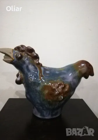 Арт фигурка на пиле от керамика. Франция.