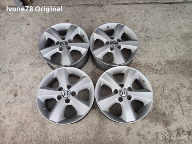 ПРОМОЦИЯ АЛУМИНИЕВИ ДЖАНТИ HONDA 5x114.3 16цола.Отлично състояние.