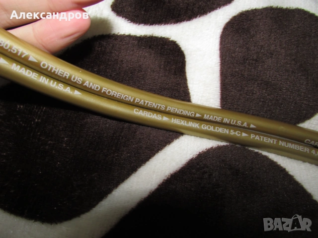 RCA интерконекти Cardas Ortofon 0.5 и 1м., снимка 8 - Ресийвъри, усилватели, смесителни пултове - 53107084