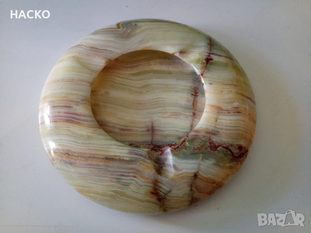 Истински ониксови пепелници, използвани, снимка 2 - Други - 52483337